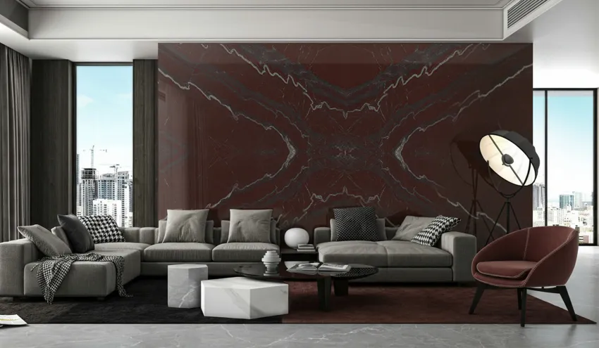 Мрамор Rosso Laguna